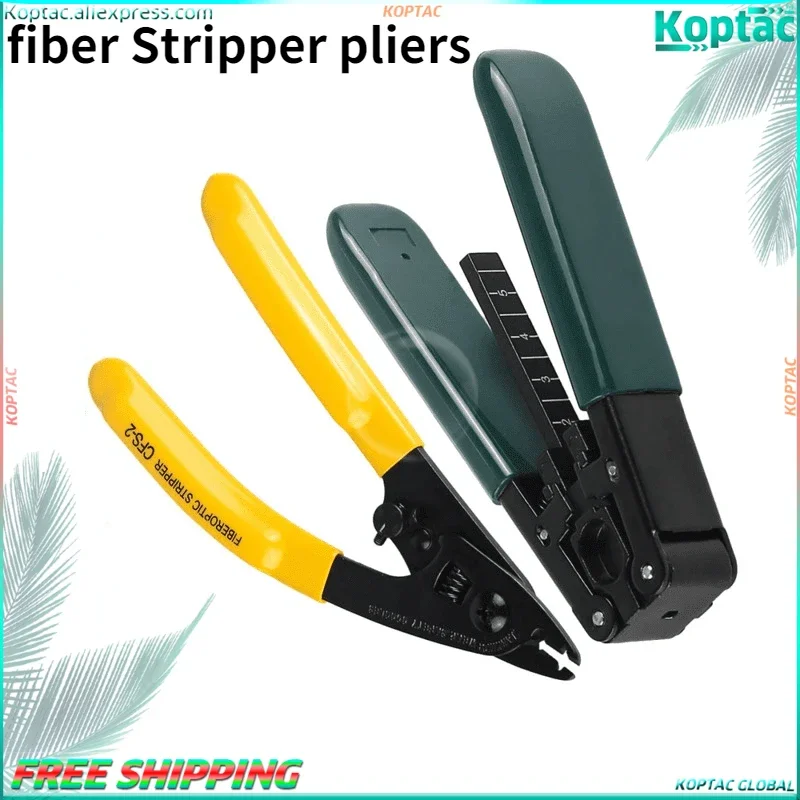 FTTH 2-in-1 CFS-2 And Pixian Stripper Toolkit Fiber Optic Stripper+ Cable Sheath Fiber Optic Cutting Tool Drop Cable Stripper