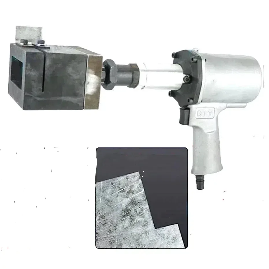 TY17NXXCH Pneumatic-Hydraulic Notcher Customization Size SQUARE KNOCKOUT NOTCH 90 Degree Angle Clean Burr-free Corner Cuts