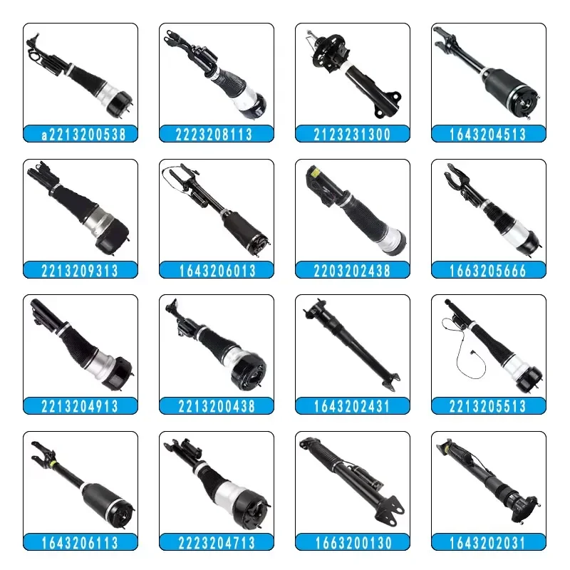 Car Air Suspension Strut Front Rear Shock Absorbers for Mercedes X1 X3 X5 X6 W176 X166 W204 W202 W211 W221 F10 F30 E60 view 6
