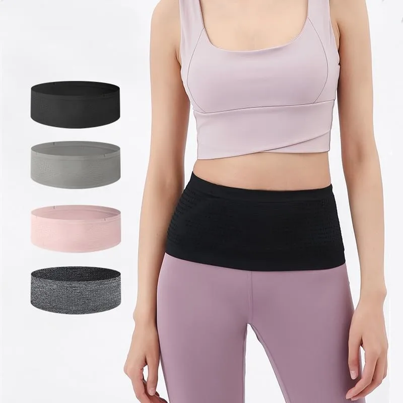 Sports Waist Bag High Stretch Mobile Phone Bag Multifunctional Morning Jog Outdoor Fitness Belt Women Gym Sport Bags Packe