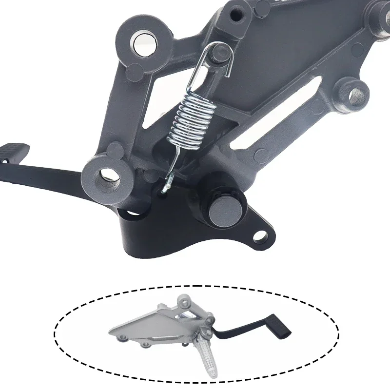 Motorcycle Left Or Right Rear Foot Peg Brake Pedal Footrest Bracket For KAWASAKI VERSYS 250/300 NINJA EX250R Z250 Z300