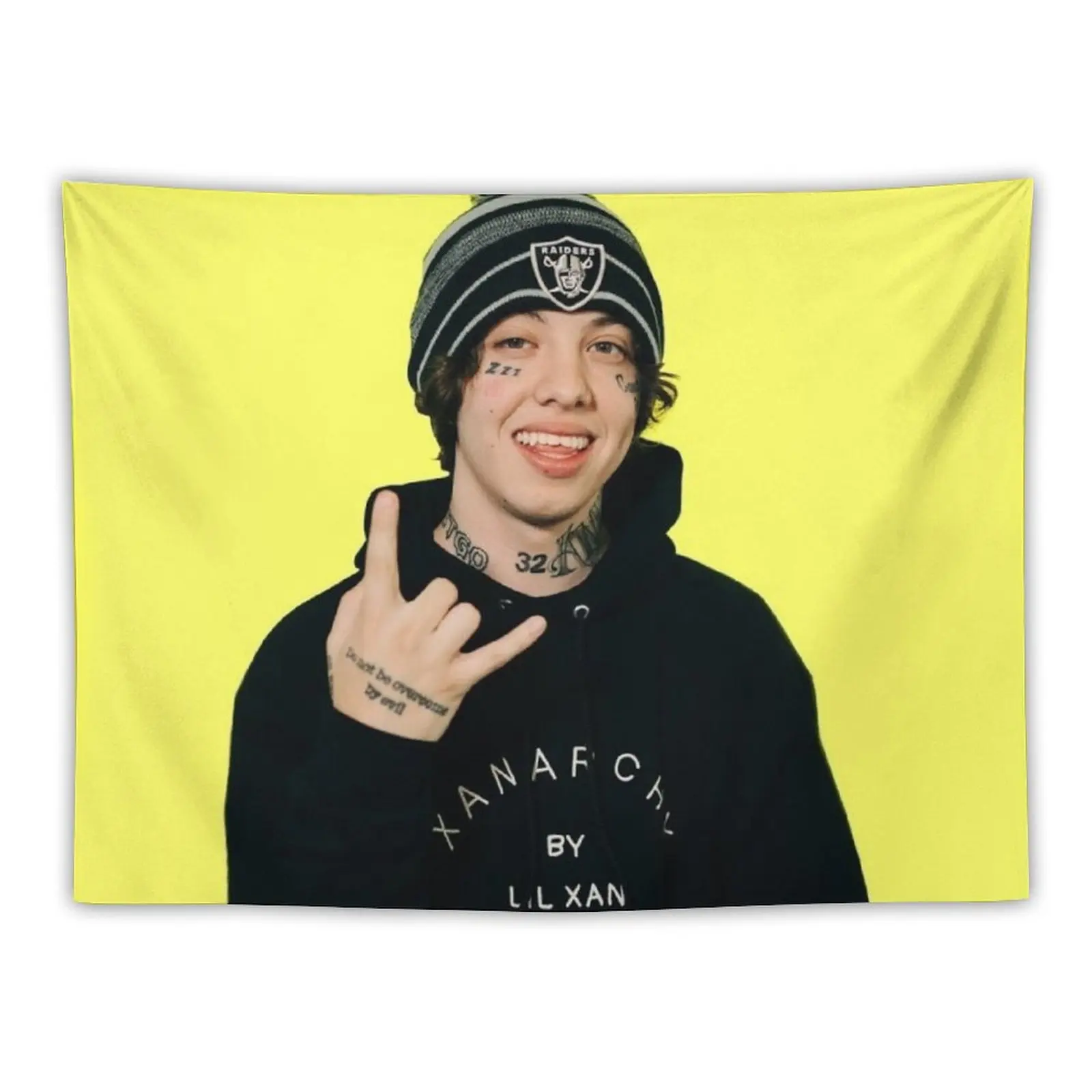 

New lil xan yellow dood Tapestry Decorative Wall Tapestry Home Decor Accessories Tapestry For Bedroom Wallpapers Home Decor