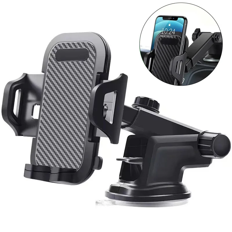 Suporte de Celular para Carro com Ventosa, Suporte de Navegação 360° °   Suporte universal estável para rotação de telefones, novo