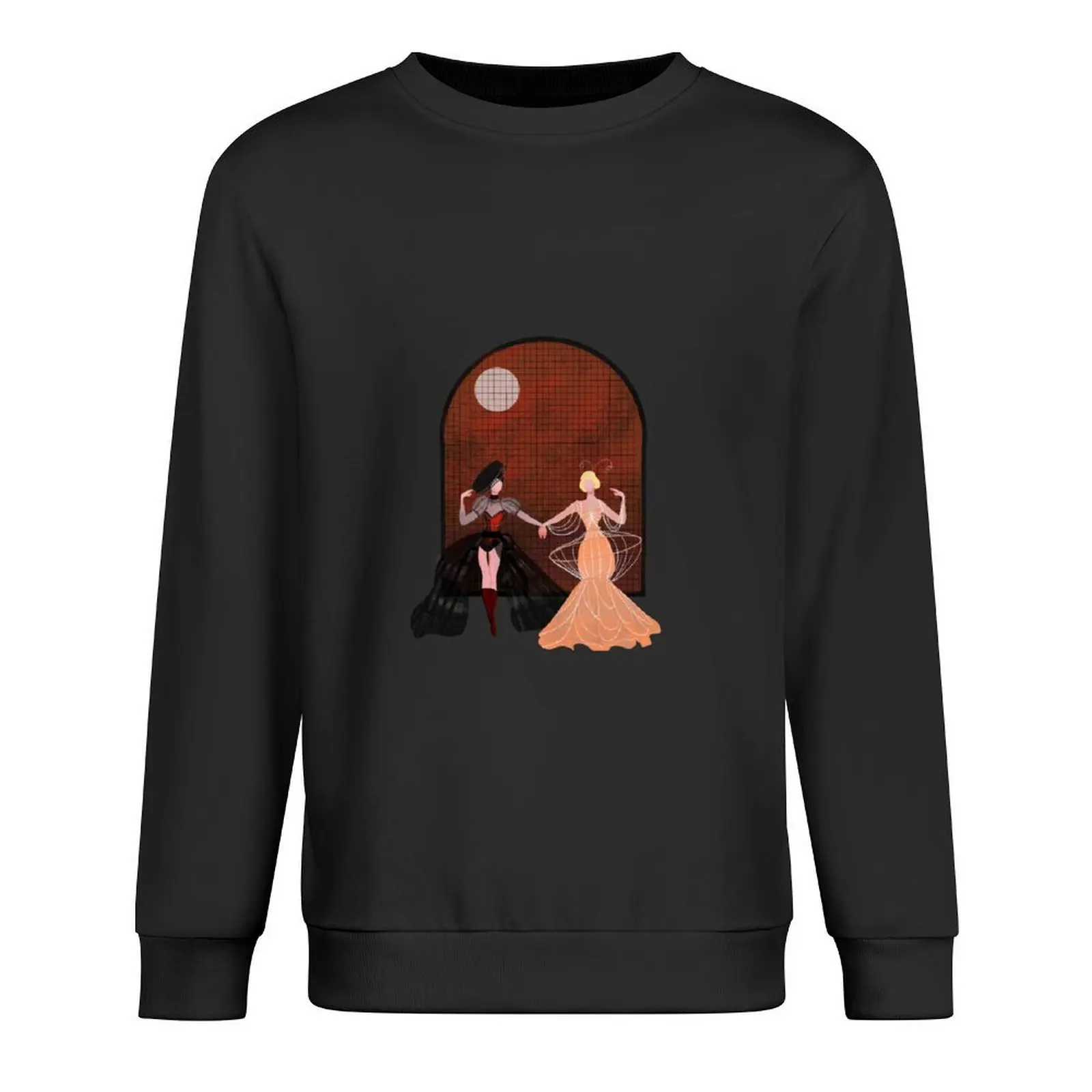 

The Vamp and the Lamp Rosénali fanart Pullover men's sweat-shirt tracksuits anime clothing fashion men new sweatshirt