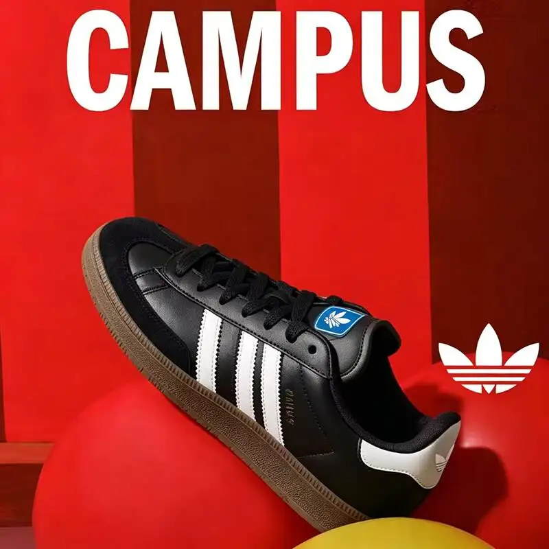 Popular ADIDAS SAMBA OG 2026 new Fashionable Minimalist Comfortable Lightweight Daily Commuter Sports Sneakers B75806