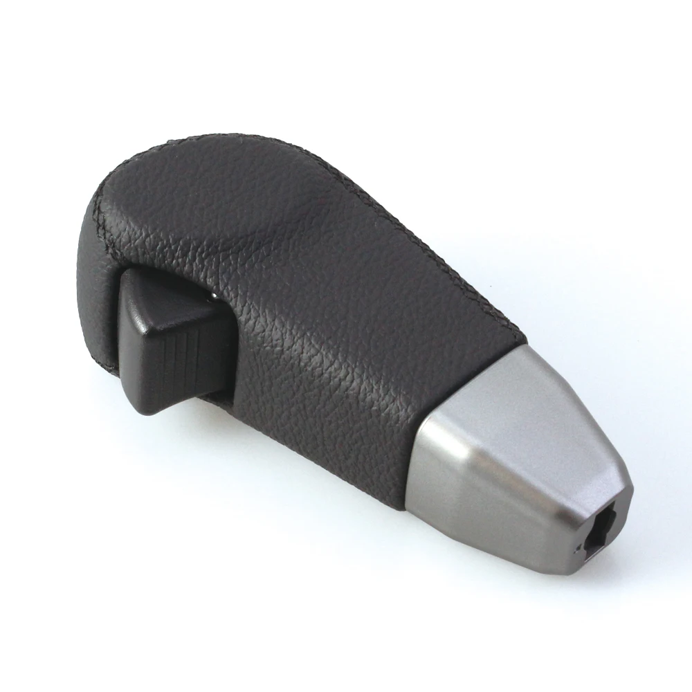 Auto Transmission Knob Shift Knob For Daily Driving Plastic Construction Artificial Leather Wrap Wear Resistant