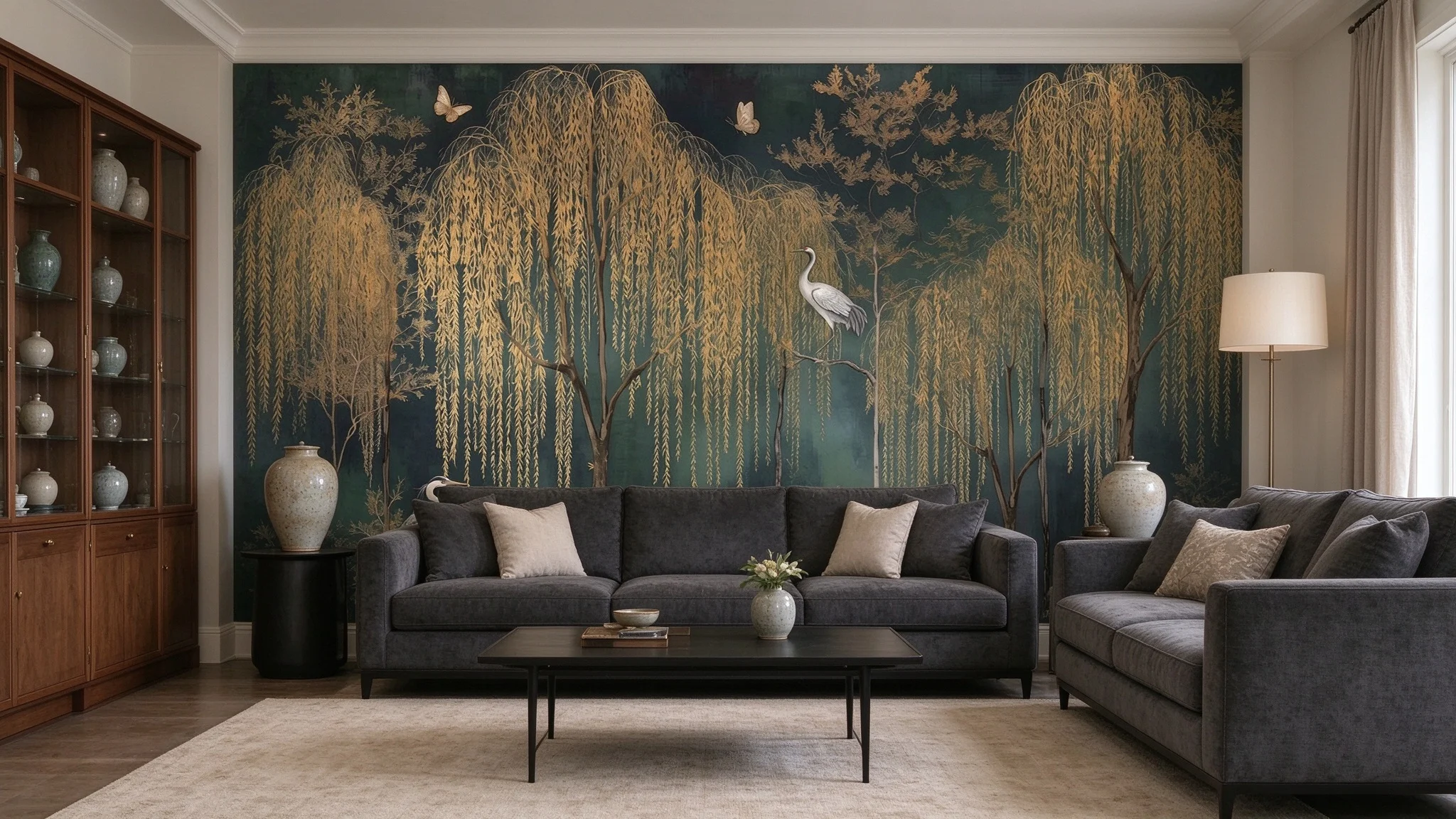 Autumn Maple Forest Path Wall Mural Custom Nature Scenery 3d Wallpaper Living Room Bedroom Home Decor Peel And Stick Wall Art