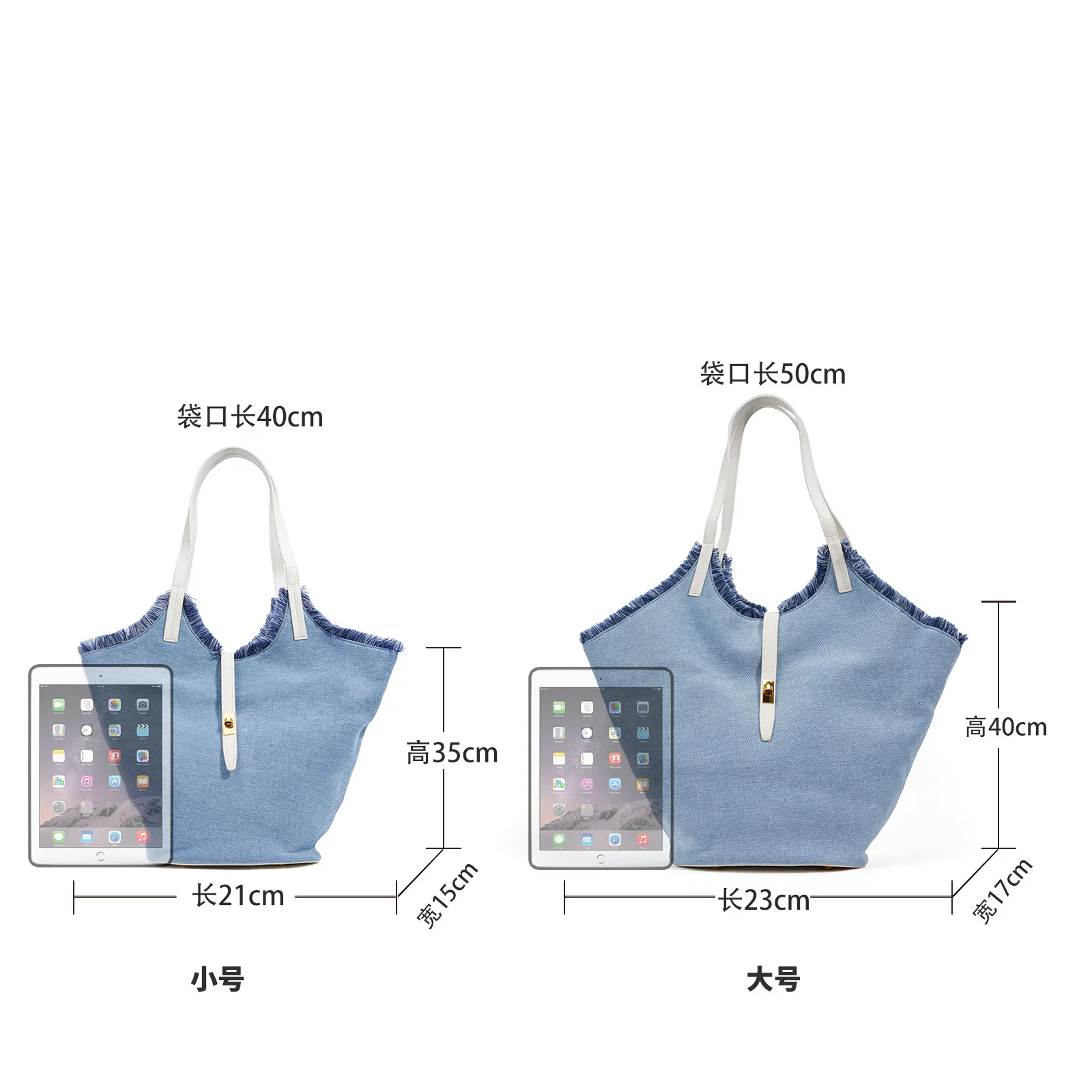 حقيبة الدنيم تحت الإبط 2025 الجديدة المتخصصة سعة كبيرة خمر شرابة حمل حقيبة جلد طبيعي الربط السيدات عطلة حقيبة يد الشاطئ