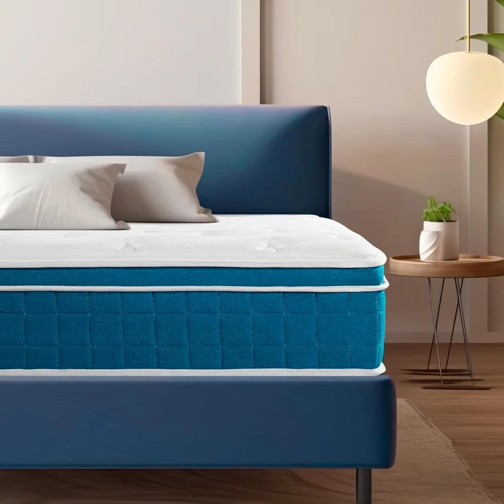 

12 inch Queen mixed mattress, suitable for cool sleep gel memory foam, medium hardness, removable, box bed