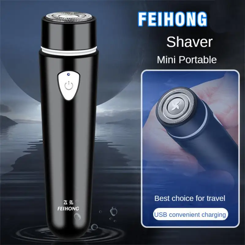 NEW Mini Electric Shaver for Men Portable Electric Razor Beard Knife USB Charging Men's Shavers Face Body Razor