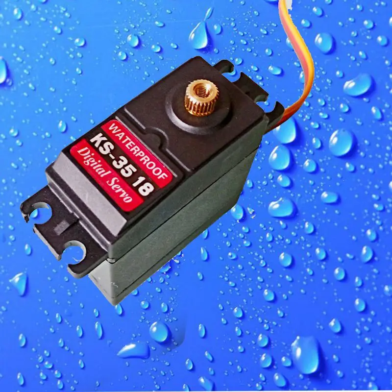 KS-3518 Digital Servo 20KG Large Torque Metal Tooth Full Waterproof Climbing Car Mechanical Arm