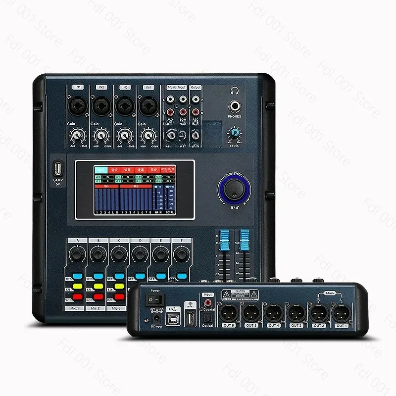 GLY LX6 digital mixer new recording equalization pressure limit console