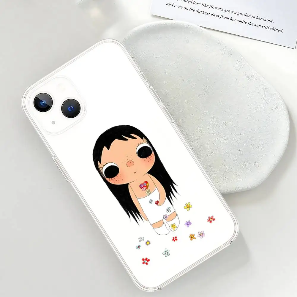 حافظة هاتف ناعمة شفافة كريستالية لطيفة من Yuy Kawaii: غطاء شفاف مقاوم للصدمات لهاتف آيفون 17,16,15,14,13,12,11 Pro Max, Mini, Plus #6