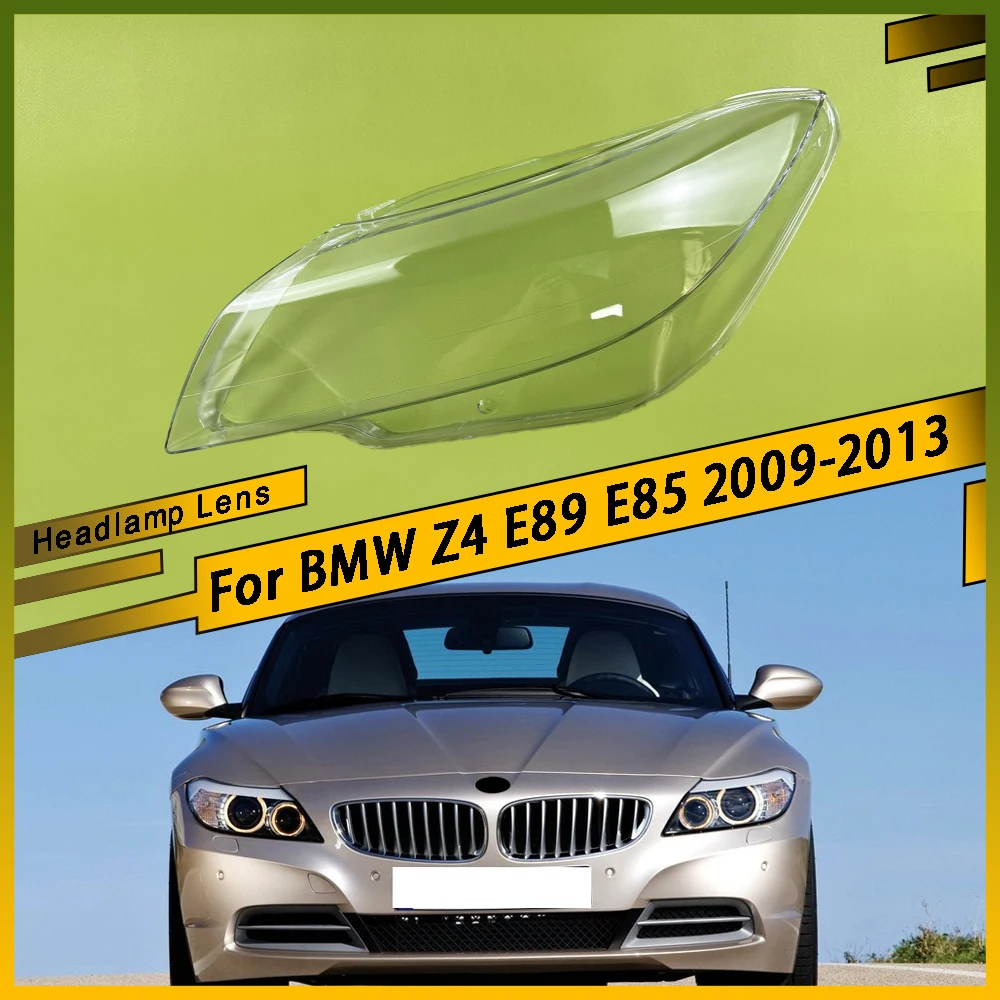 

Автомобильный прозрачный корпус, передние фары, крышка объектива, стеклянная крышка, абажур для BMW Z4 E89 E85 2009 2010 2011 2012 2013