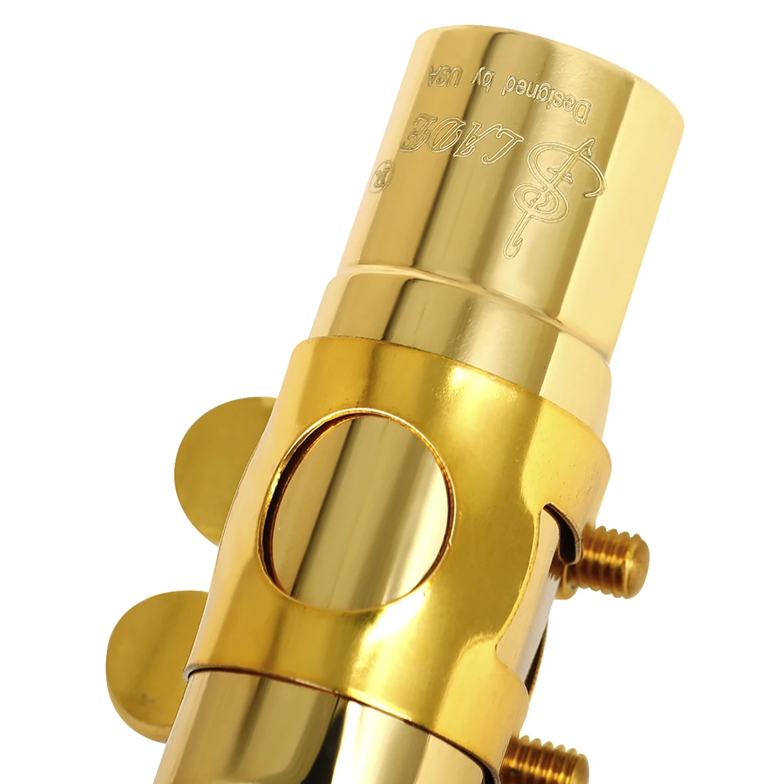 SLADE ألتو/سوبرانو/تينور Headjoint النحاس سوبرانو الساكسفون المعبرة واقية Headjoint آلات النفخ الخشبية أجزاء الساكسفون #6