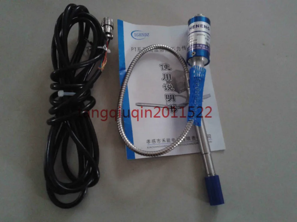 Imagem -02 - Heneng Alta Temperatura Melt Pressure Sensor Pt12435mpa-m14 1.5 2mv v