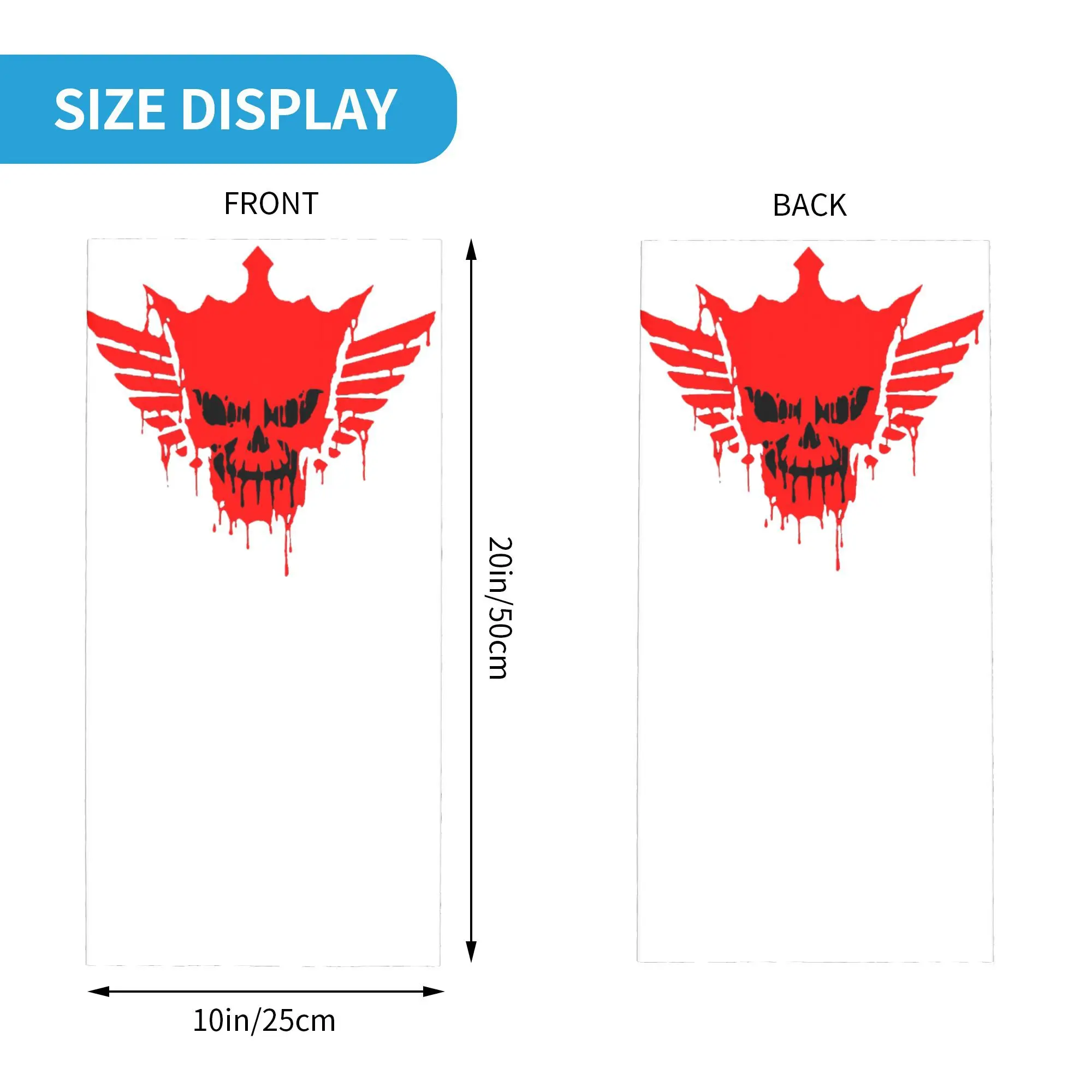 Cody rhodes mes bandana pescoço gaiter impresso envoltório máscara cachecol multifuncional bandana esportes ao ar livre unisex adulto inverno