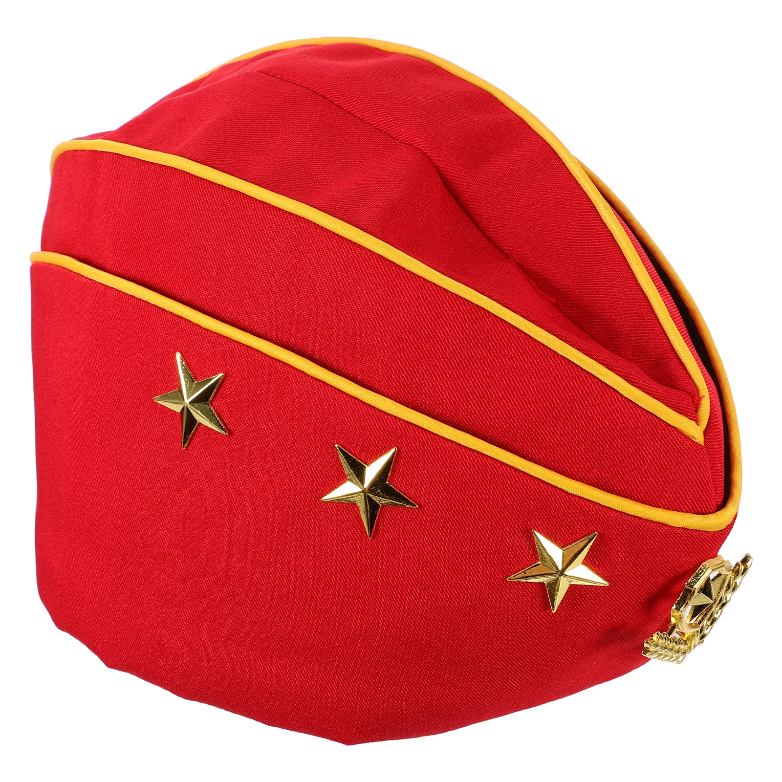 

Russian Soldier Boat Shaped Size Fits All for Theme Parties Cosplay Events Decorative Captain Costume Hat