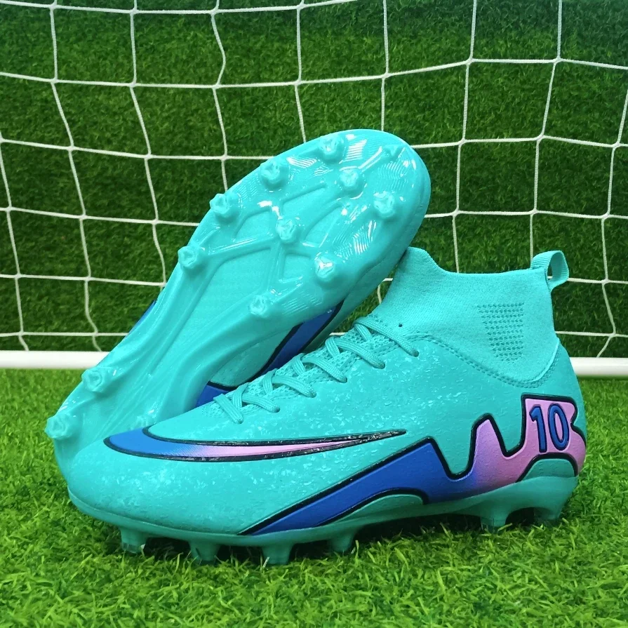 New Football Boots Futsal High Ankle Turf Indoor Sports Training Football Shoes Adult Unisex Professional Cleats Soccer Shoes