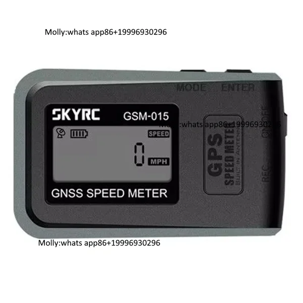 SKYRC GSM-015 GNSS Speedometer GPS Speed Meter Altitude Mileage Tester for RC Car Boat Airplane Model Vehicle