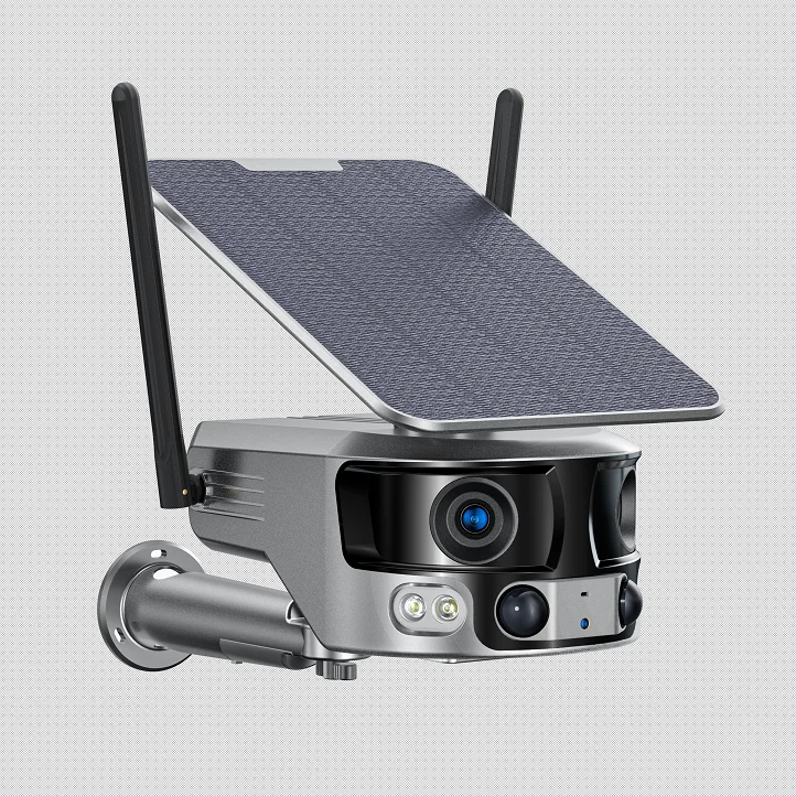 أحدث كاميرا مراقبة خارجية تعمل بالطاقة الشمسية 4k 8mp Wifi 4g قابلة لإعادة الشحن تعمل بالطاقة الشمسية كاميرا خارجية تعمل بالطاقة الشمسية 4k