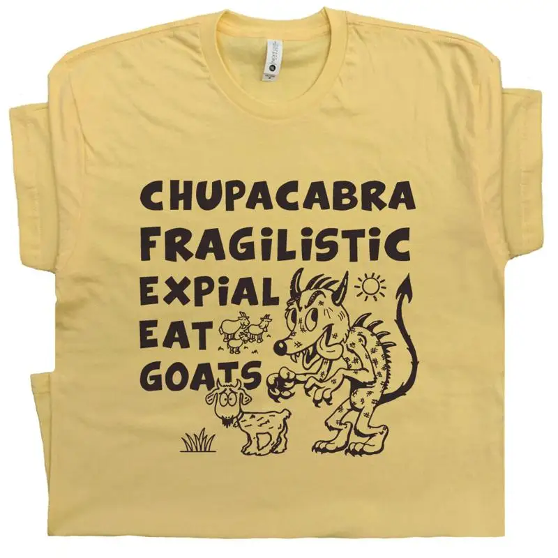 

Футболка Chupacabra Funny Weird Cryptid Cryptozoology Sasquatch Cool Monster