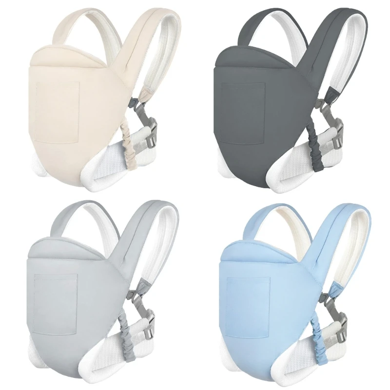 57EE Babytrage, ergonomische Babytrage für Neugeborene, atmungsaktive Baby-Rucksack-Trage (7–55 lbs)