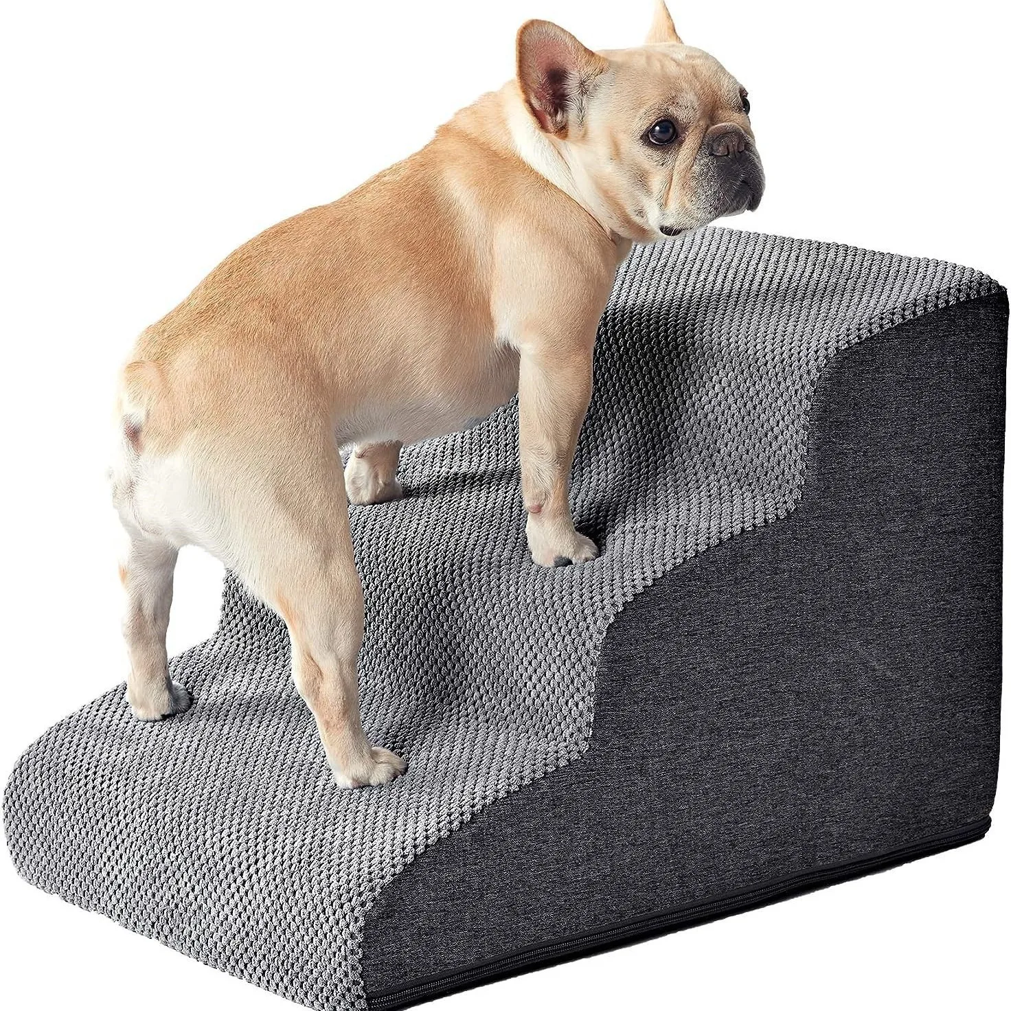 

Stairs Curved Pet Dog Dog Ladder Household Small and Medium Dog Sofa Bed Steps Climbing Mat Wholesale