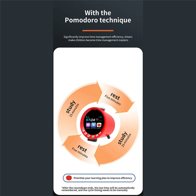 B03B-Exciting Brain Massager Alarm Clock From AI Clock: Transform Your Time Our Desktop Lifestyle Decoration Gift