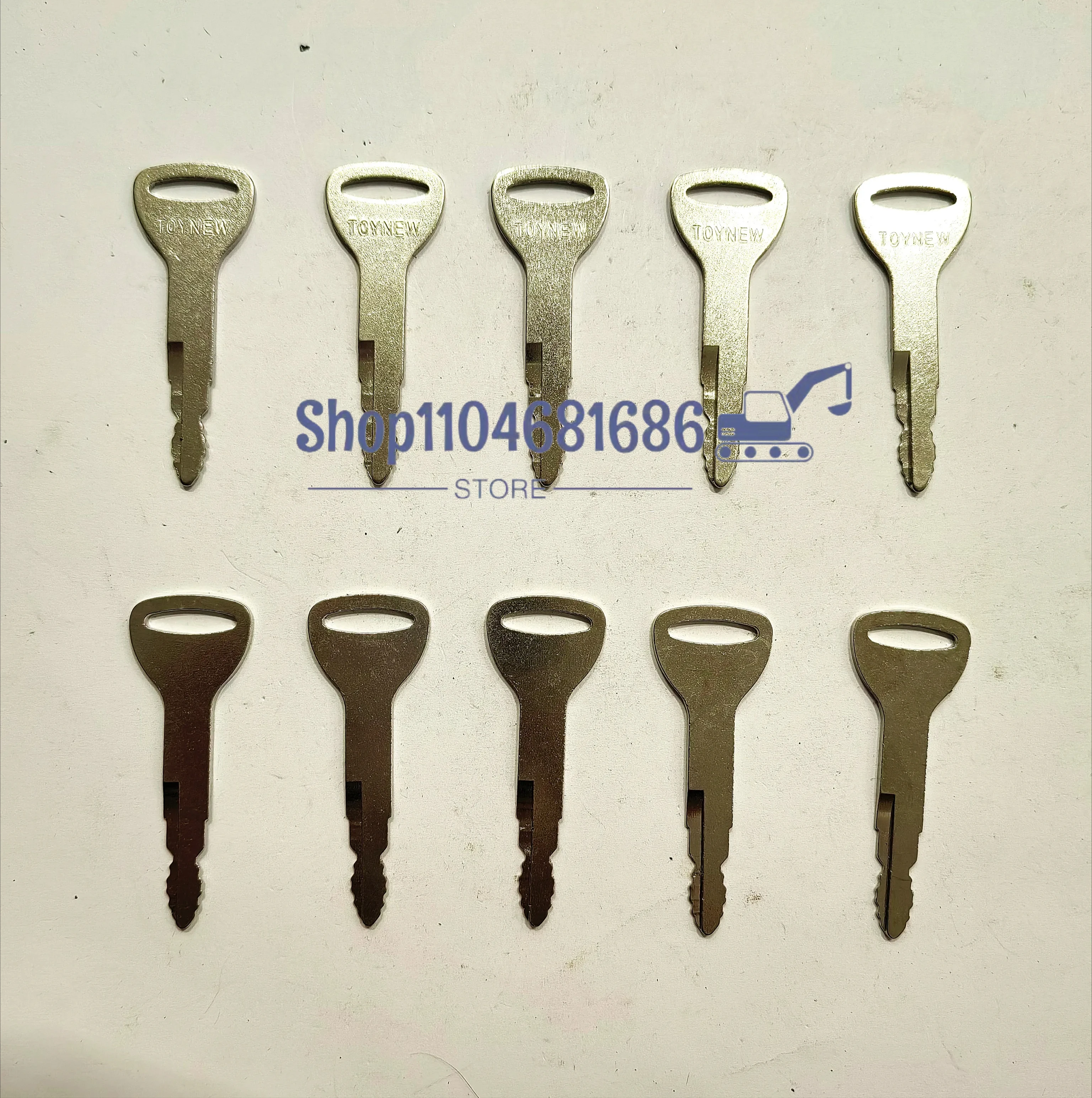 

10 шт. ключ Toynew A62597 ключ зажигания для вилочного погрузчика Toyota новая модель