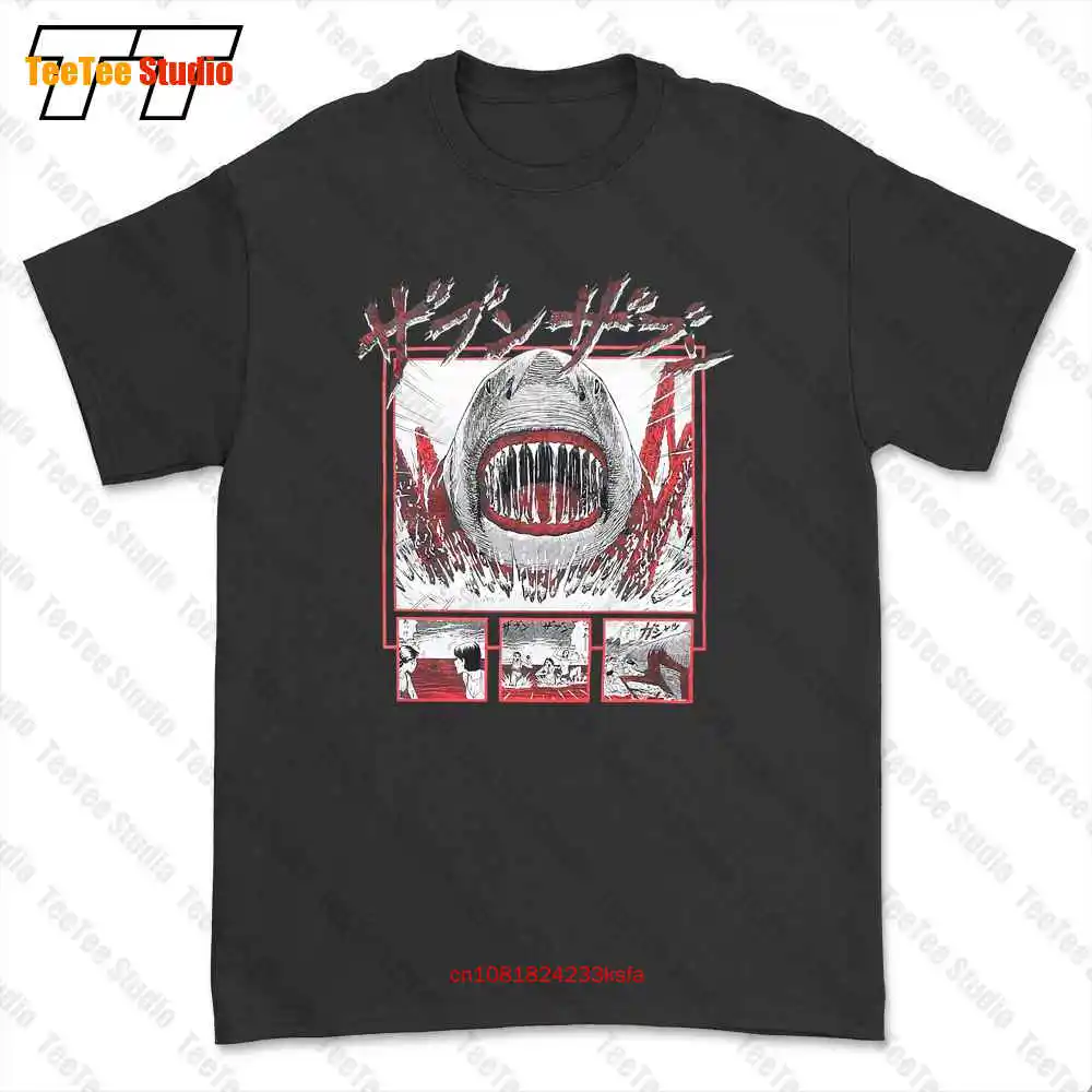 Camiseta Junji Ito Gyo Shark, QXZR