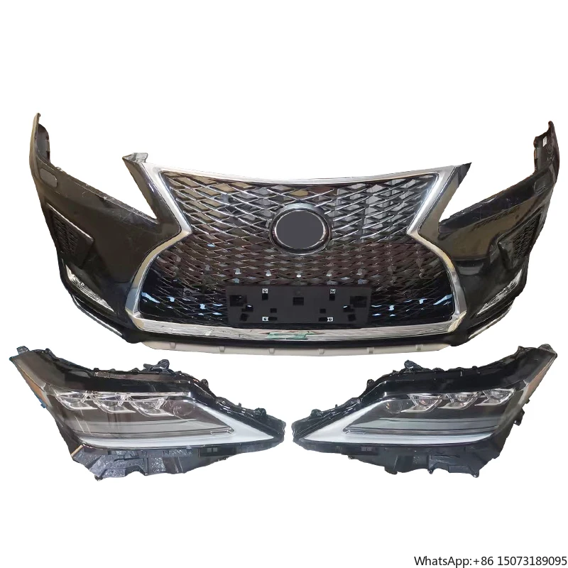 

Wholesale Automotive Parts BodyKit for RX450 Body Kit Upgrade to 2020 LED Headlight Fog Light Front Bumper Grille Full Kit
