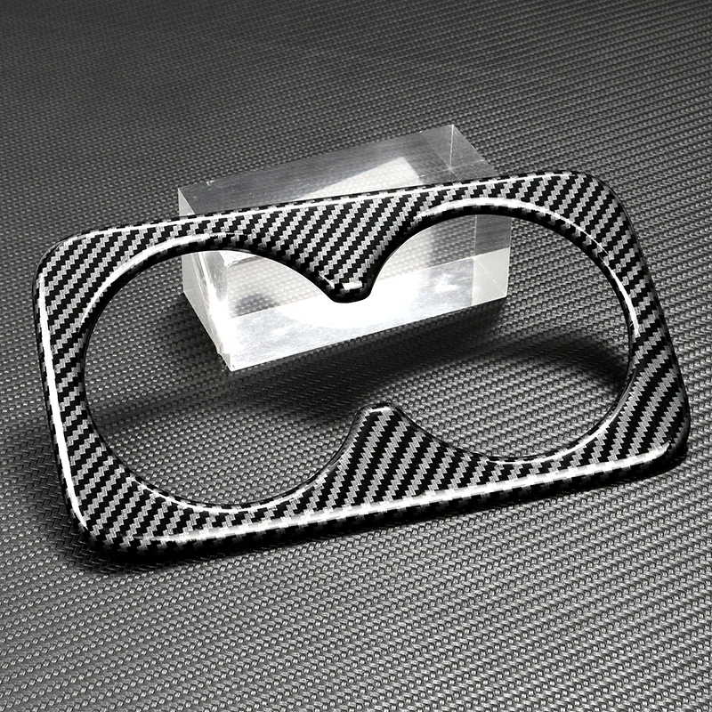 

For Nissan X-trail T32 T33 Rogue Car Inner Water Cup Holder Cover Car Drink Holder Protection Frame Auto Interior Sticker