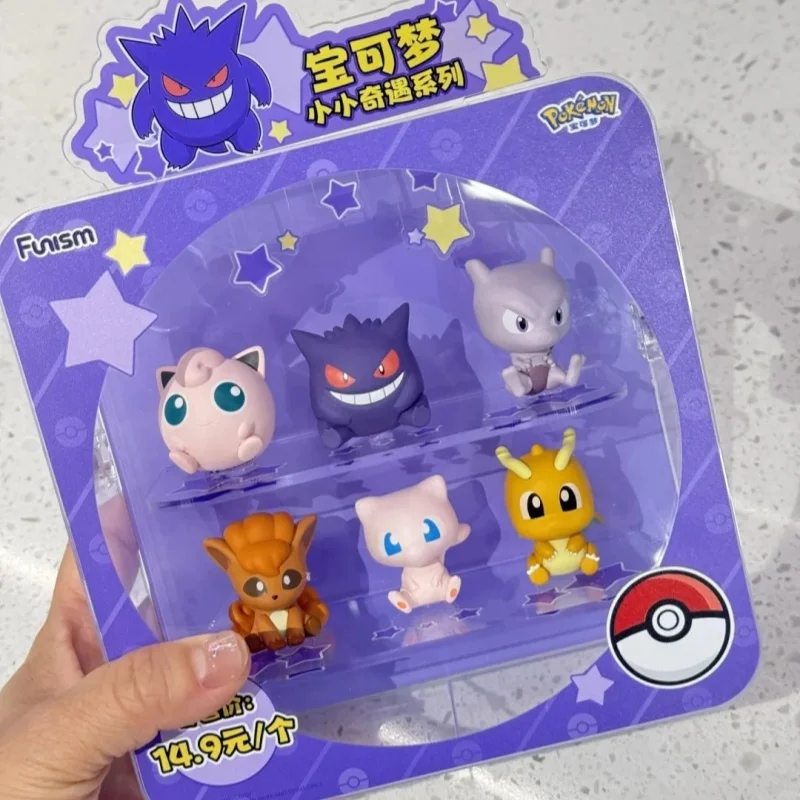 جديد PokéMon ليتل مغامرة سلسلة Geng Gui سوبر حلم دمية زخرفة أنيمي المحيط هدية الكريسماس لعبة حلية اليدوية #3