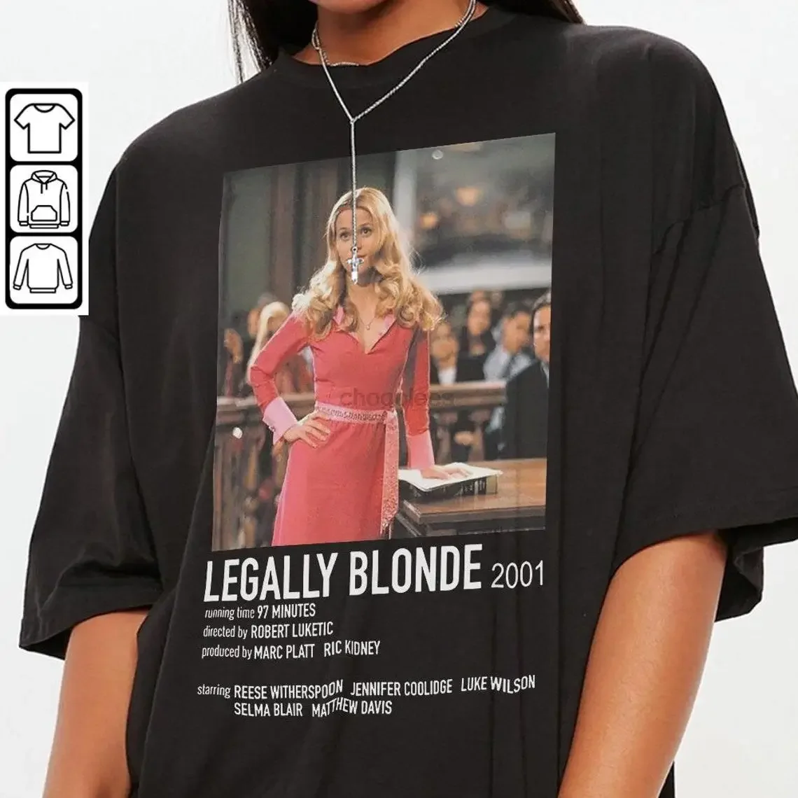 Minniimalist Movie shirt Legally Blonde Movie Retro Vintage Movie Collage Gift Unisex For Fan Hoodie Sweatshirts T-Shirt