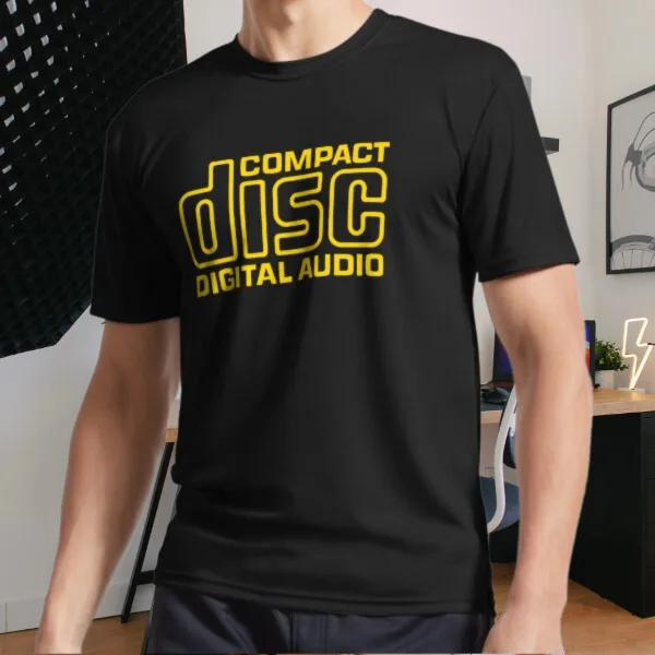 Best Seller Compact Disc Digital Audio Active Men's T- Shirt Funny Size S to 5XL