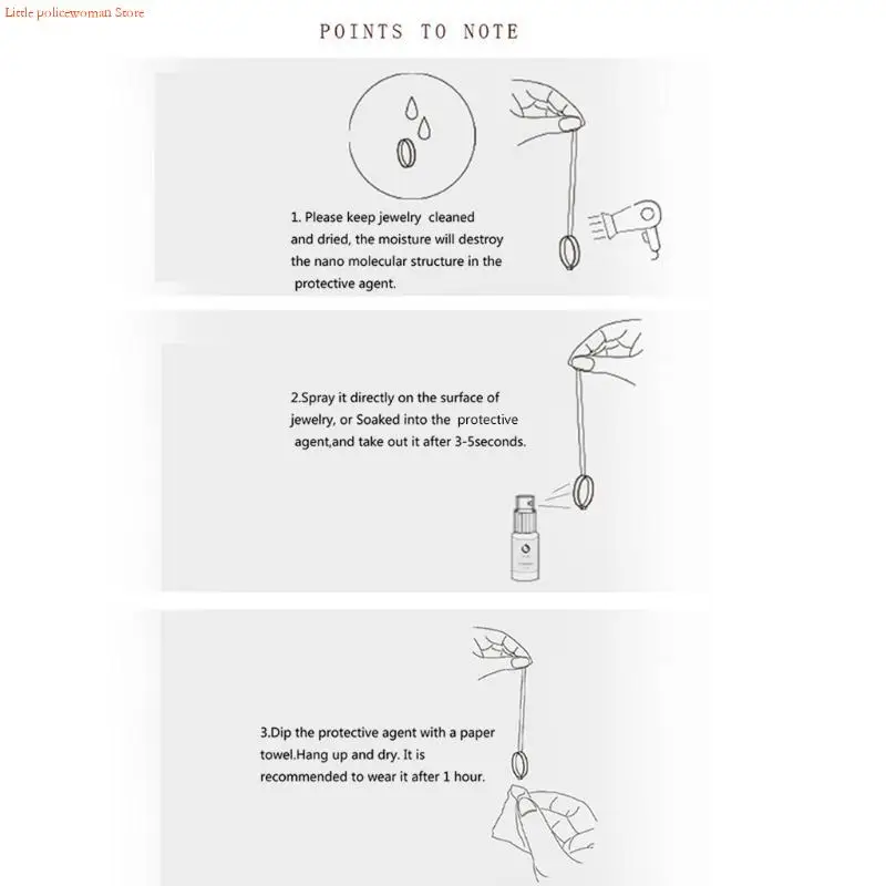 F92D عامل تلميع وقائي متعدد الوظائف للمجوهرات ومضاد للأكسدة للسبائك