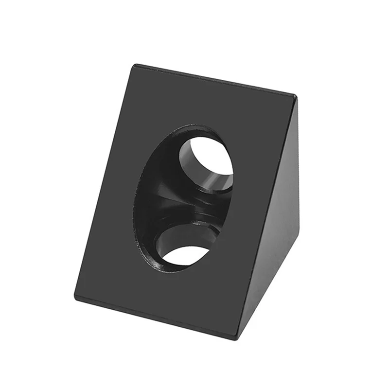 XB-90 градусов угловой кронштейн для ЧПУ и 3D-принтера DIY V-образный паз черный угол для алюминиевого профиля 2020 20 шт.