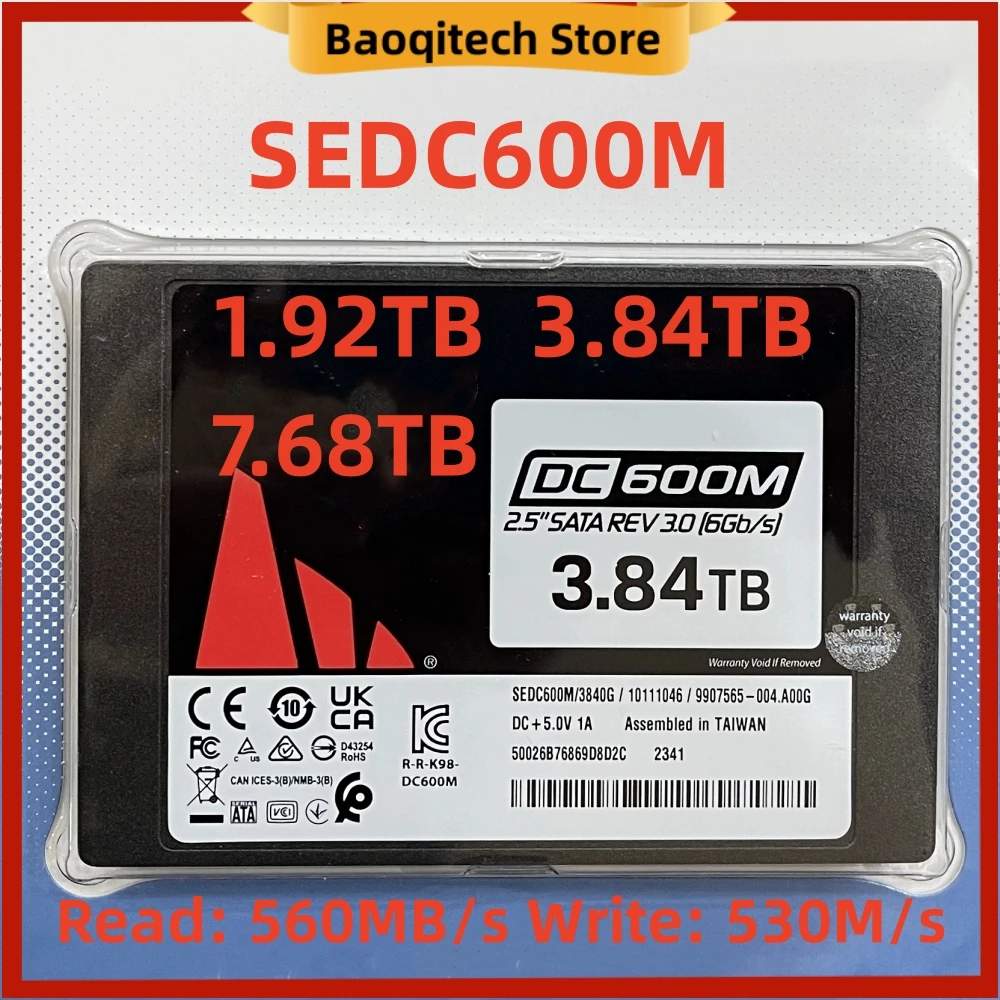 NEW SSD DC600M 1.92T 3.84T 7.68T SATA 3 2.5 