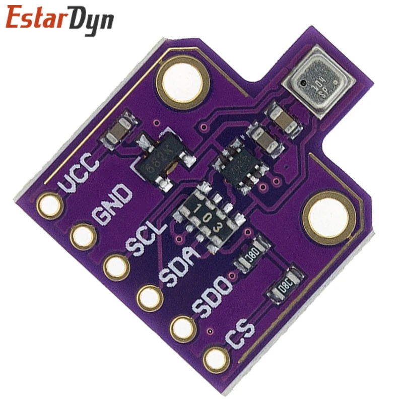 Imagem -05 - Sensor de Pressão de Umidade de Temperatura Digital Placa de Desenvolvimento de Módulo Sensor de Alta Altitude Cjmcu680 Bme680