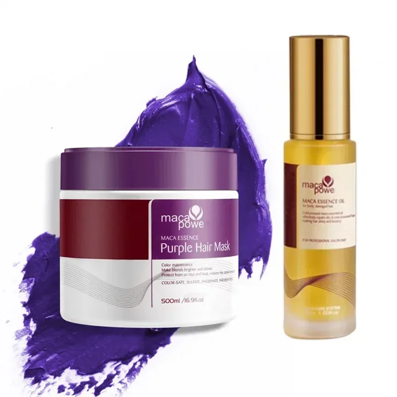

Collagen & Argan Oil Hair Set - 500ml Mask + 50ml Serum