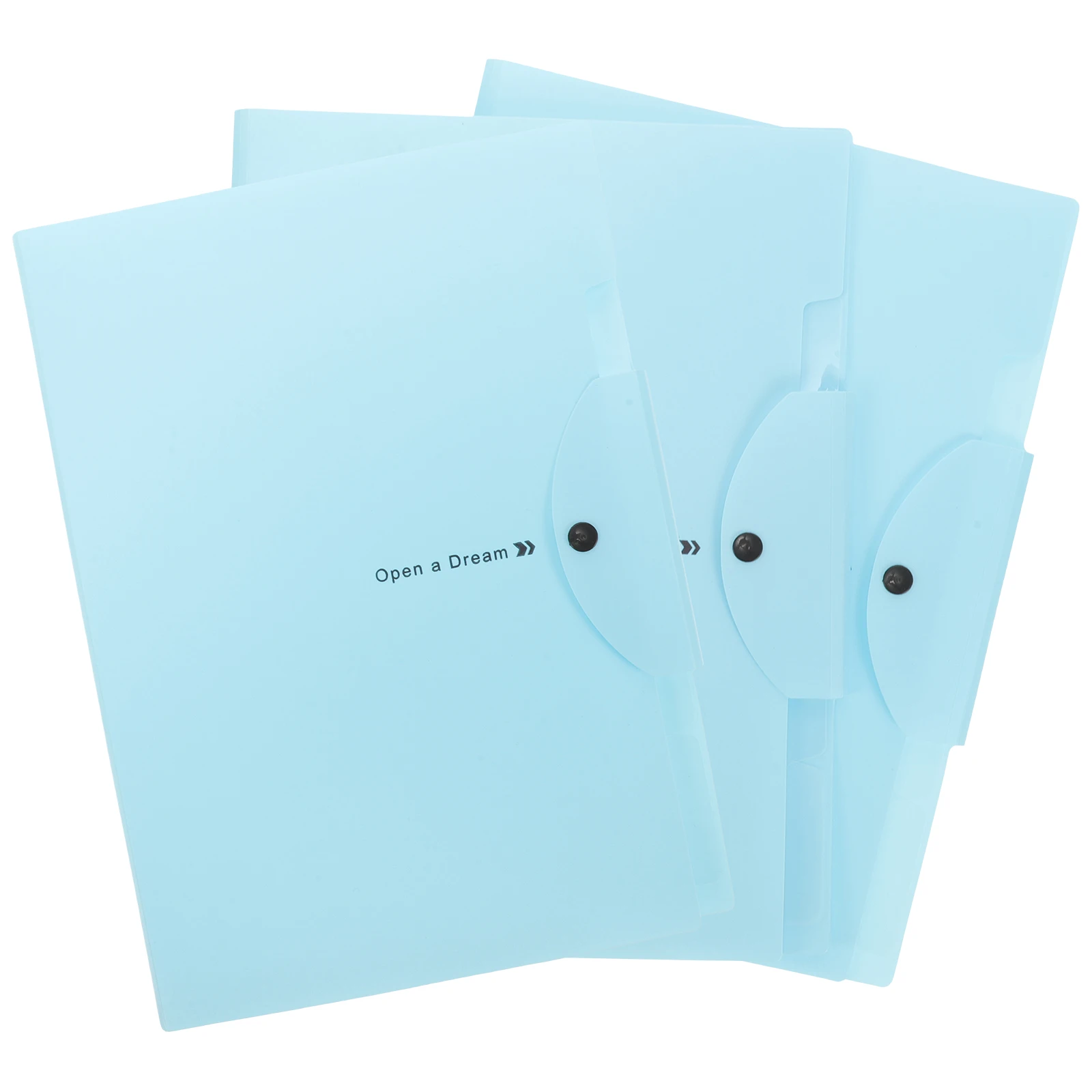 

3Pcs Fashion Business Office Folders Plastic File Holder Creative Paper Protector Creative Office Paper Folder Portable File Hol