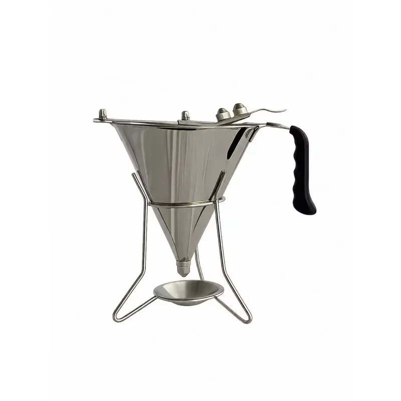 304 Stainless Steel Conical Funnel Heavy Duty Industrial Wide Mouth for Liquid Powder Oil Filling Kitchen Tool Heavy Duty 304