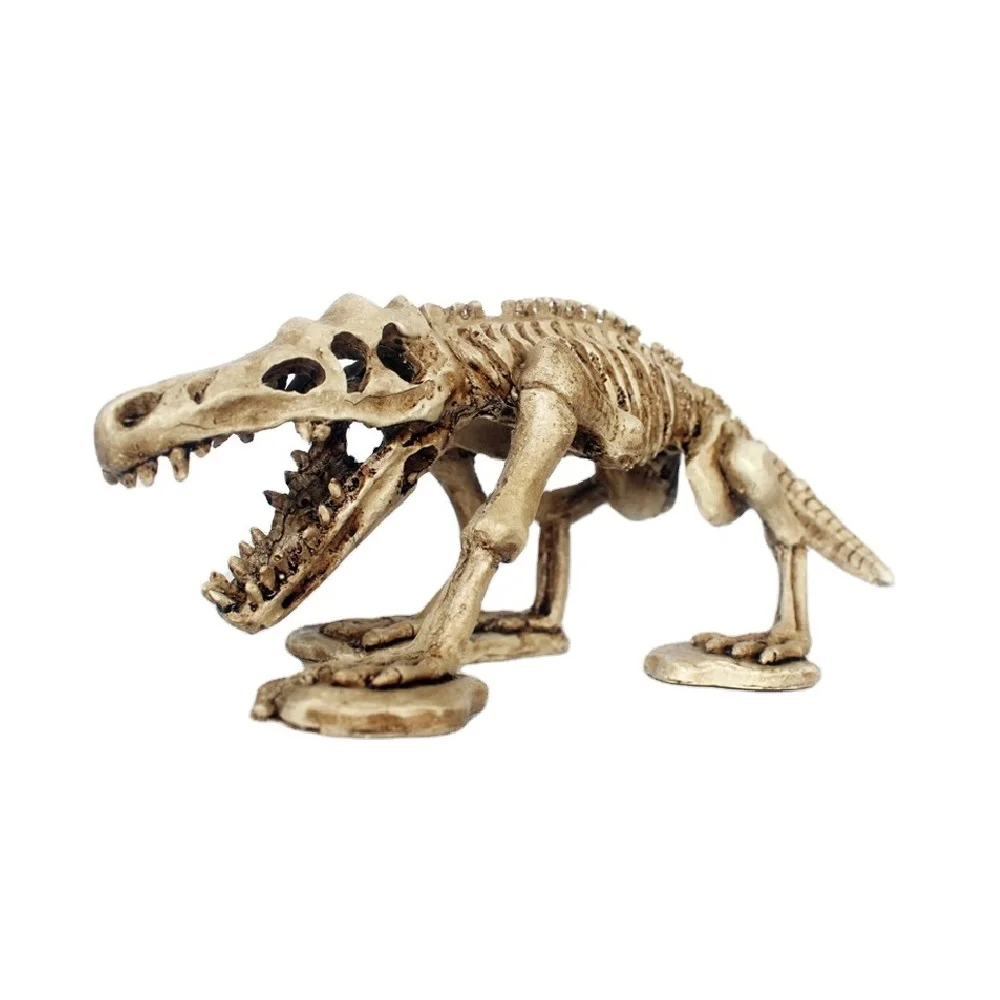 High Quality Resin Craft Dinosaur Skeleton Ornament Terrarium Landscape NS-99