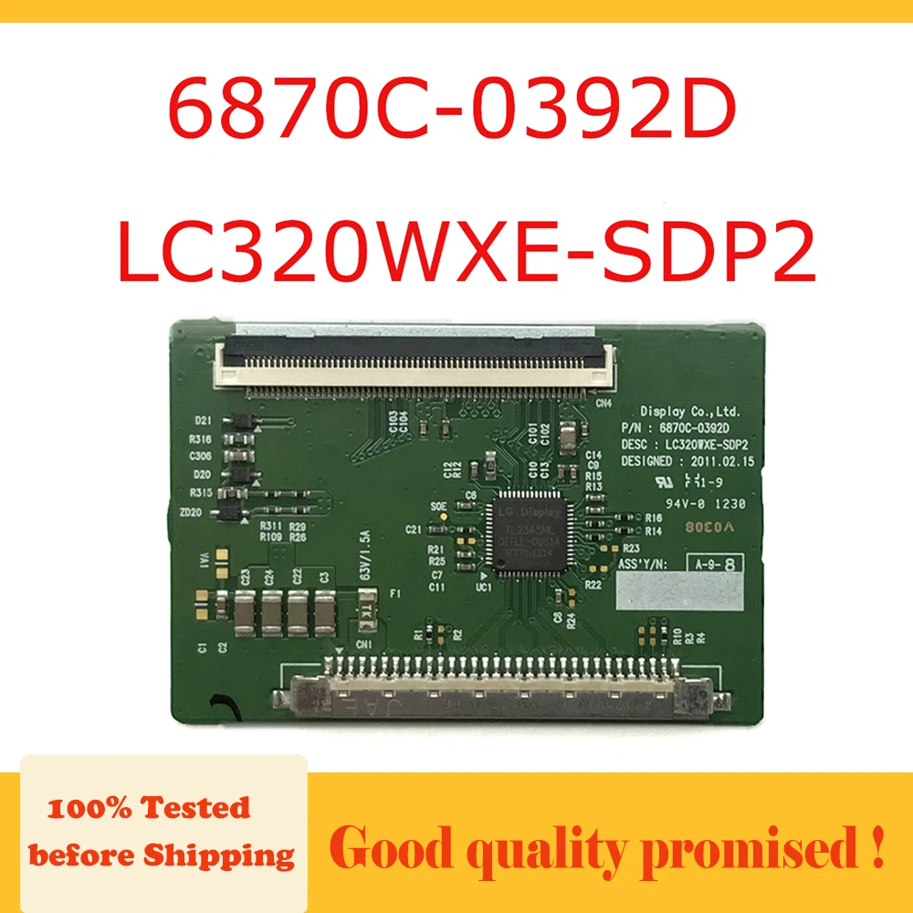 6870C-0392D LC320WXE-SDP2 T-con Board 6870C Tcom Board for TV 32K08RD TLM32V78X3D ... Etc. Placa Tv T-con Board 6870C 0392D