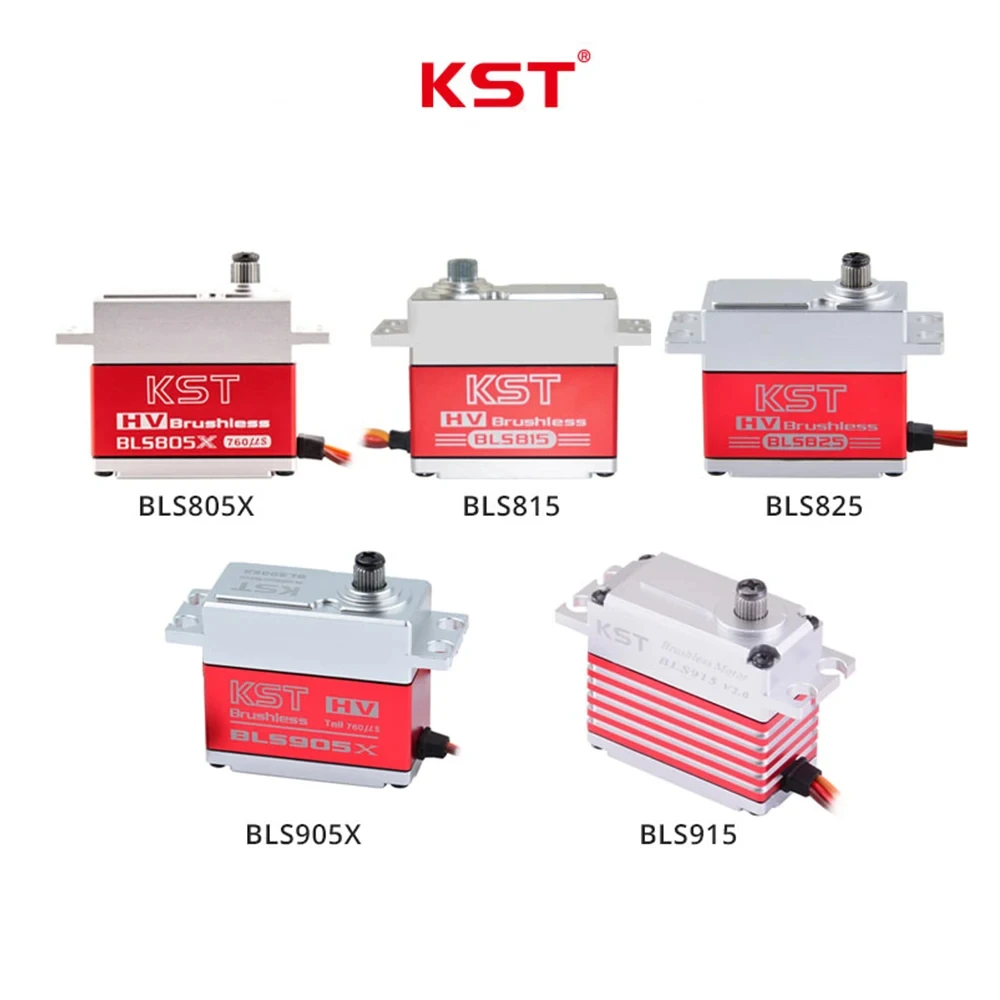 

KST BLS815 BLS825 BLS915v2.0 Brushless High Voltage Class 800 Helicopter Steering Gear BLS905 BLS805