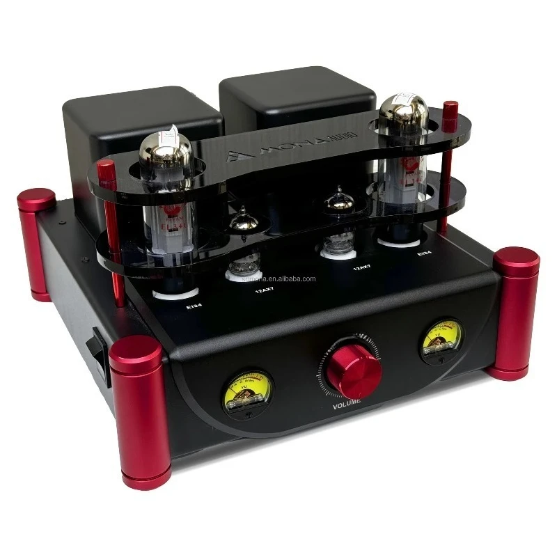 

EL34 Tube High End Hifi Amplifier M208-m for Small Bedroom Music and Study Multi-functional Home Audio