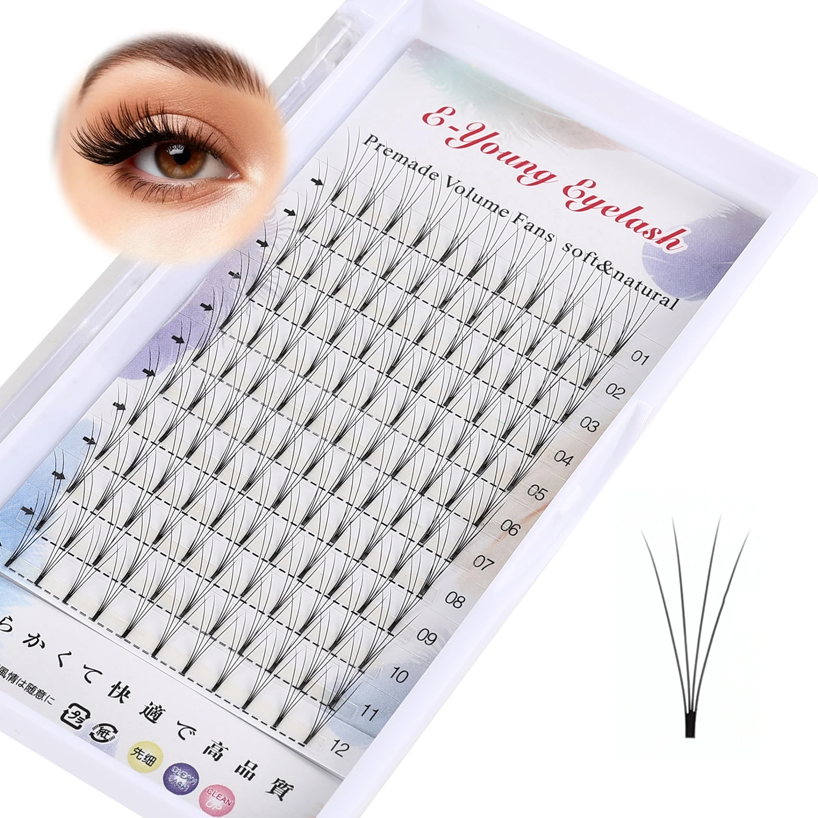 4D 5D Eyelash Exten…