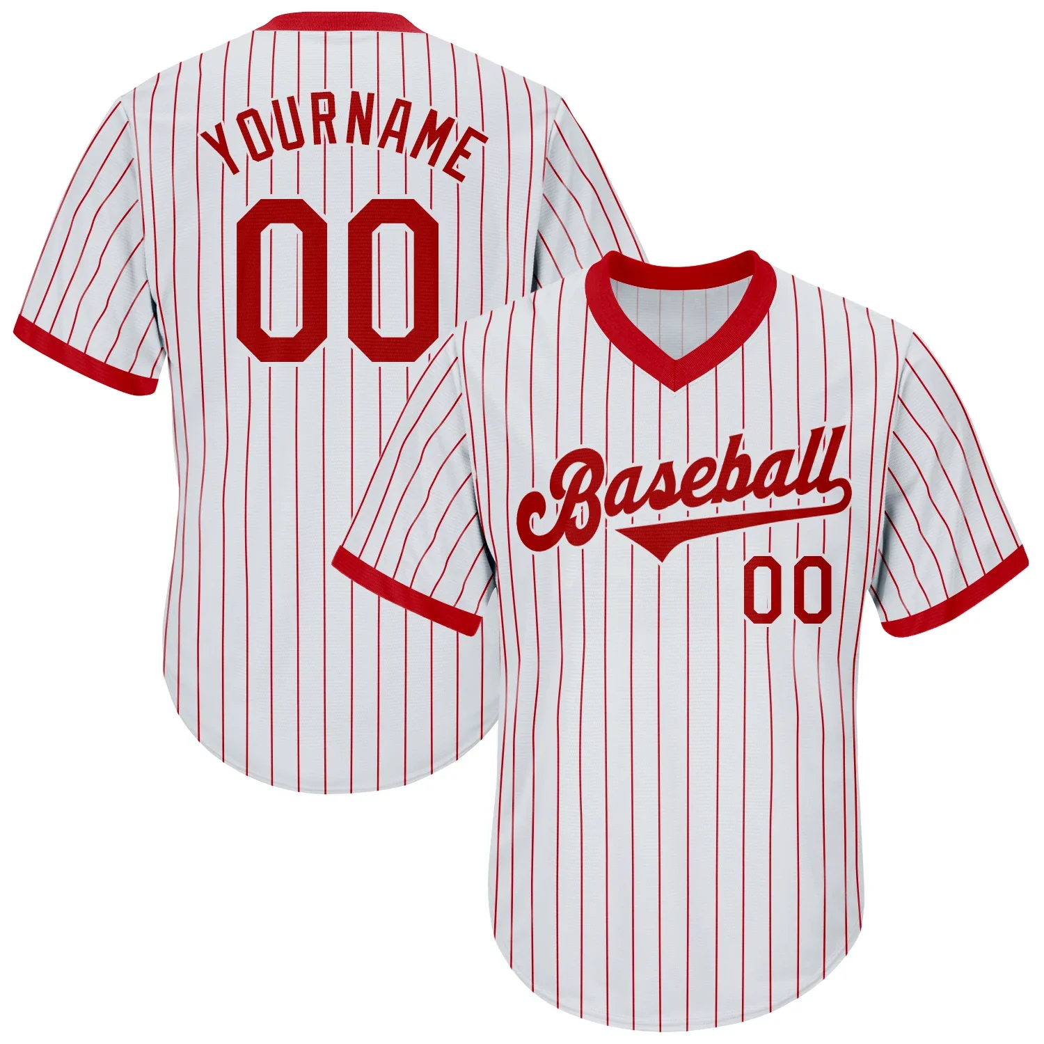 

Custom Baseball Jersey Full Sublimated Team Name/Numbers Button-down Softball Uniforms for Men/Kids Outdoors Game/Party Gift