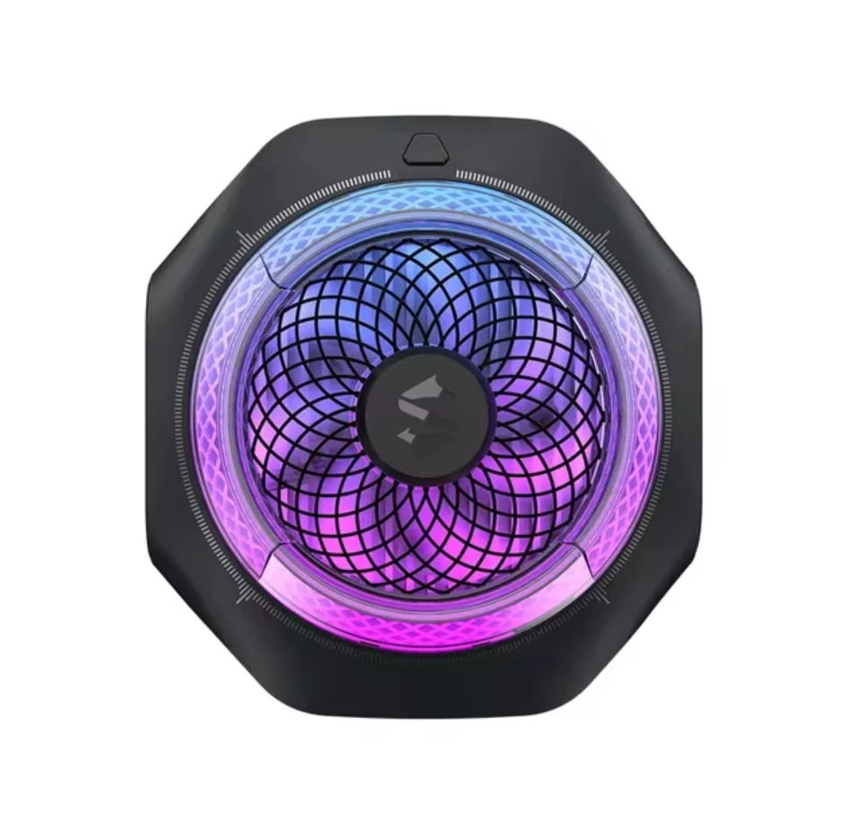black-shark-magnetic-back-clip-phone-cooler-4-pro-gaming-air-cooler-radiator-ventola-di-raffreddamento-turbo-con-luce-rgb-per-android-ios